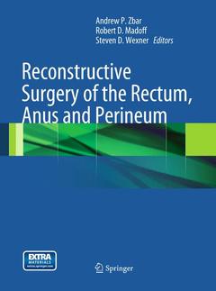 Couverture de l’ouvrage Reconstructive Surgery of the Rectum, Anus and Perineum