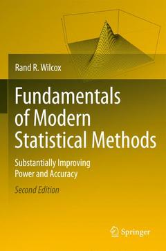 Couverture de l’ouvrage Fundamentals of Modern Statistical Methods
