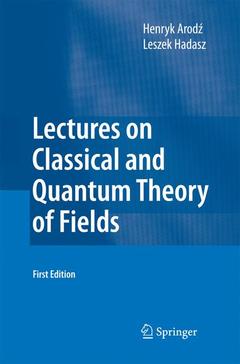 Cover of the book Lectures on Classical and Quantum Theory of Fields
