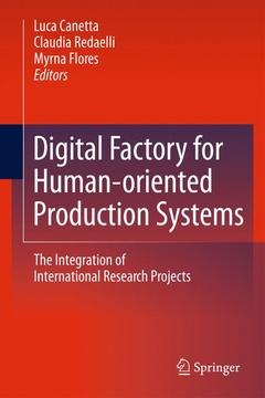 Couverture de l’ouvrage Digital Factory for Human-oriented Production Systems