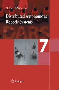 Couverture de l’ouvrage Distributed Autonomous Robotic Systems 7