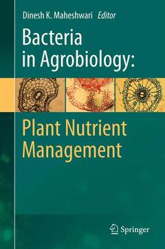 Cover of the book Bacteria in Agrobiology: Plant Nutrient Management