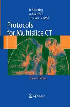 Couverture de l’ouvrage Protocols for Multislice CT