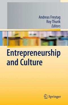 Couverture de l’ouvrage Entrepreneurship and Culture
