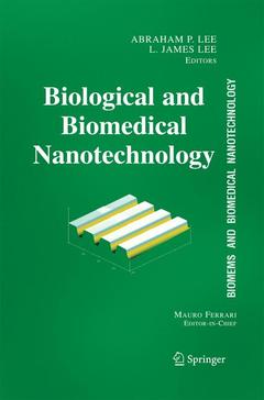 Couverture de l’ouvrage BioMEMS and Biomedical Nanotechnology