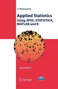 Couverture de l’ouvrage Applied Statistics Using SPSS, STATISTICA, MATLAB and R