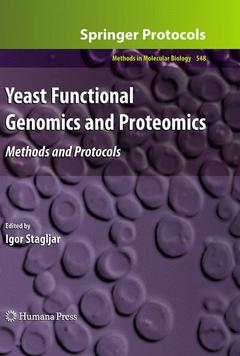 Cover of the book Yeast Functional Genomics and Proteomics