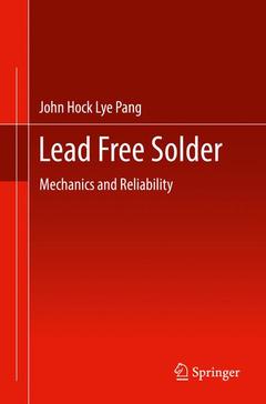 Couverture de l’ouvrage Lead Free Solder