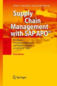 Couverture de l’ouvrage Supply Chain Management with SAP APO™