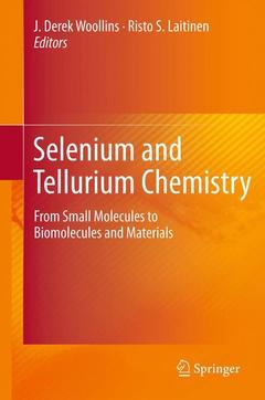 Couverture de l’ouvrage Selenium and Tellurium Chemistry