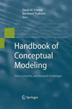 Couverture de l’ouvrage Handbook of Conceptual Modeling