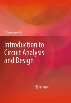 Couverture de l’ouvrage Introduction to Circuit Analysis and Design