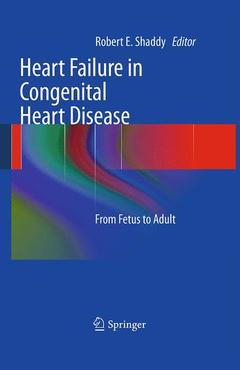 Couverture de l’ouvrage Heart Failure in Congenital Heart Disease: