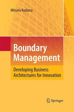 Couverture de l’ouvrage Boundary Management