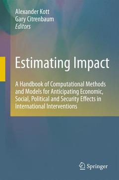 Couverture de l’ouvrage Estimating Impact