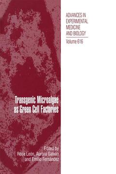 Couverture de l’ouvrage Transgenic Microalgae as Green Cell Factories
