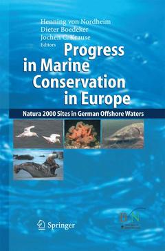 Couverture de l’ouvrage Progress in Marine Conservation in Europe