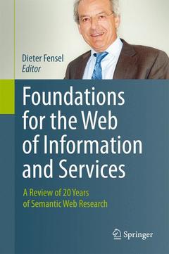 Couverture de l’ouvrage Foundations for the Web of Information and Services