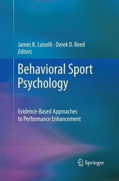 Couverture de l’ouvrage Behavioral Sport Psychology