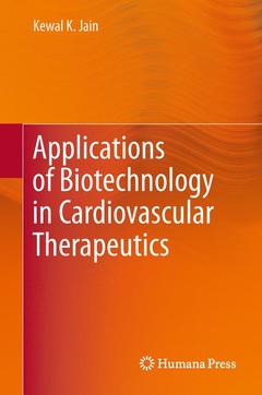 Couverture de l’ouvrage Applications of Biotechnology in Cardiovascular Therapeutics