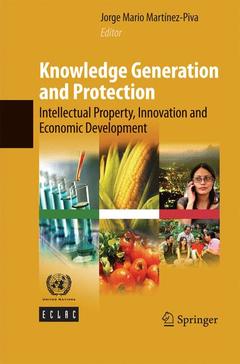 Cover of the book Knowledge Generation and Protection