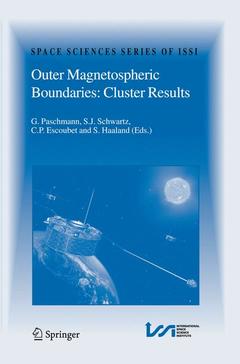 Cover of the book Outer Magnetospheric Boundaries: Cluster Results