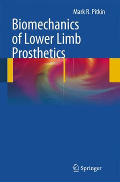 Couverture de l’ouvrage Biomechanics of Lower Limb Prosthetics