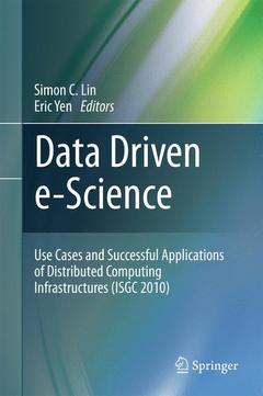 Cover of the book Data Driven e-Science