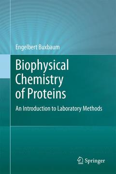 Couverture de l’ouvrage Biophysical Chemistry of Proteins