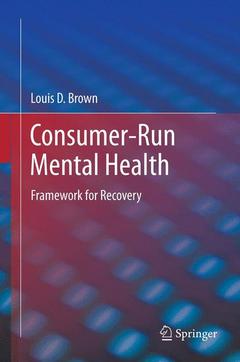 Couverture de l’ouvrage Consumer-Run Mental Health