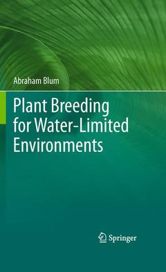 Couverture de l’ouvrage Plant Breeding for Water-Limited Environments