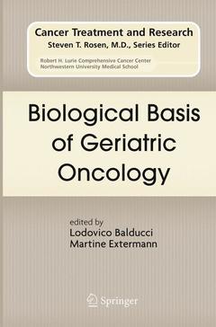 Couverture de l’ouvrage Biological Basis of Geriatric Oncology