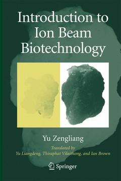 Couverture de l’ouvrage Introduction to Ion Beam Biotechnology