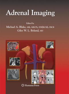 Couverture de l’ouvrage Adrenal Imaging