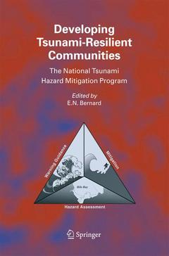 Cover of the book Developing Tsunami-Resilient Communities