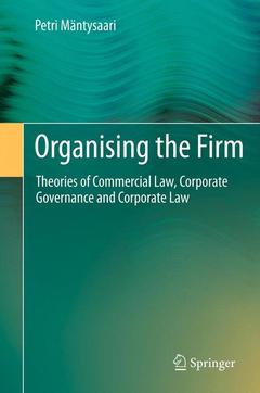 Couverture de l’ouvrage Organising the Firm