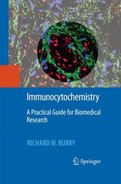 Couverture de l’ouvrage Immunocytochemistry
