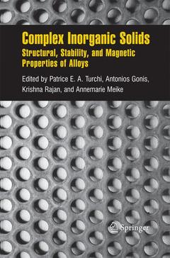 Cover of the book Complex Inorganic Solids