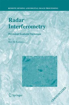 Couverture de l’ouvrage Radar Interferometry