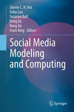 Couverture de l’ouvrage Social Media Modeling and Computing