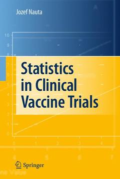 Couverture de l’ouvrage Statistics in Clinical Vaccine Trials