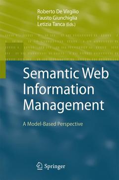 Couverture de l’ouvrage Semantic Web Information Management