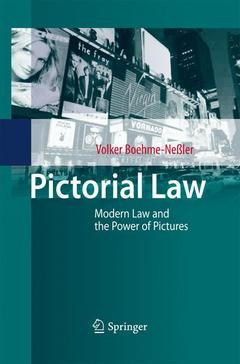 Couverture de l’ouvrage Pictorial Law