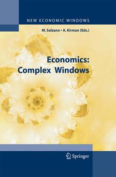Couverture de l’ouvrage Economics: Complex Windows