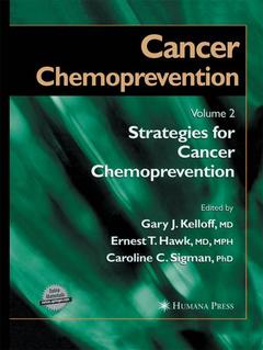 Couverture de l’ouvrage Cancer Chemoprevention