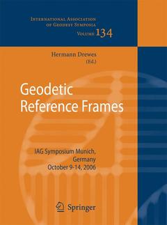 Couverture de l’ouvrage Geodetic Reference Frames