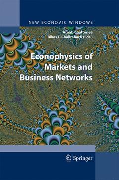 Couverture de l’ouvrage Econophysics of Markets and Business Networks