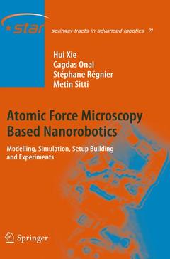 Couverture de l’ouvrage Atomic Force Microscopy Based Nanorobotics