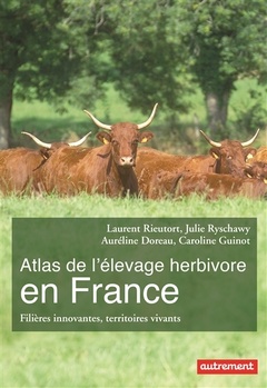 Couverture de l’ouvrage Atlas de l'élevage herbivore en France