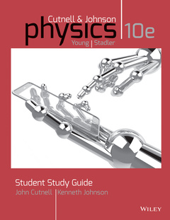 Couverture de l’ouvrage Student Study Guide to accompany Physics, 10e